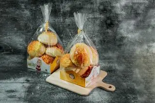 Hình ảnh bánh gấu 5 cái nhân phomai
