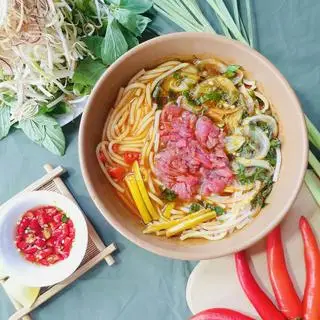 Hình ảnh Bún bò tái