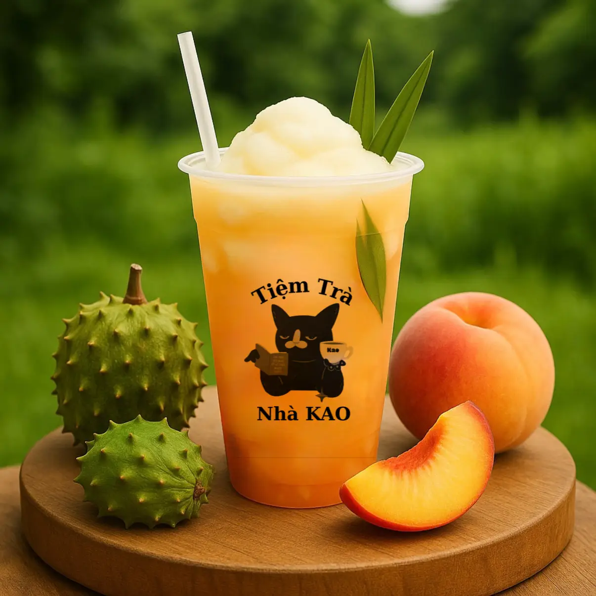 Hình ảnh Trà Mãng Cầu Đào
