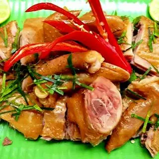 Hình ảnh Gà hun khói cả con