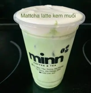 Hình ảnh Matcha latte kem muối