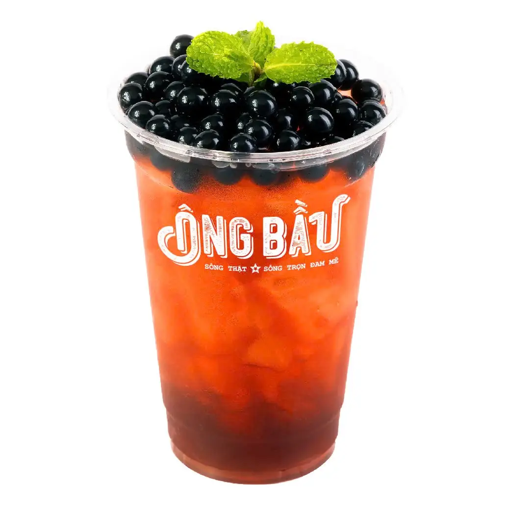 Hình ảnh Trà việt quất hạt boba