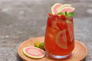 Hình ảnh Trà Ổi Hồng
