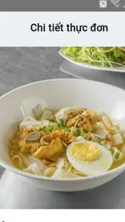 Hình ảnh Mì quảng sườn trứng 