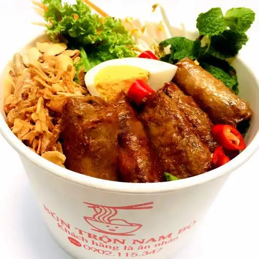 Hình ảnh Bún Trộn Chả Nem Tôm Cua