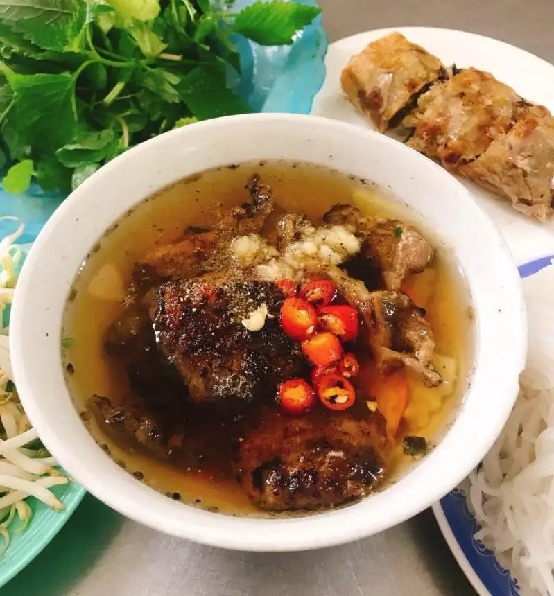 Hình ảnh Bún Chả Thịt Ba Chỉ