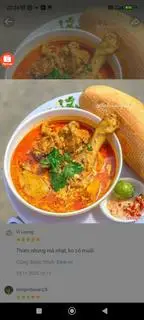 Hình ảnh cà ri đùi mề