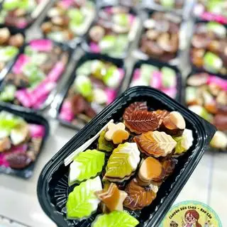 Hình ảnh rau câu caffe nước dừa 