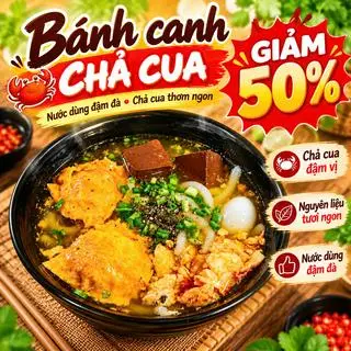 Hình ảnh [GIẢM 50%] Bánh Canh Chả Cua