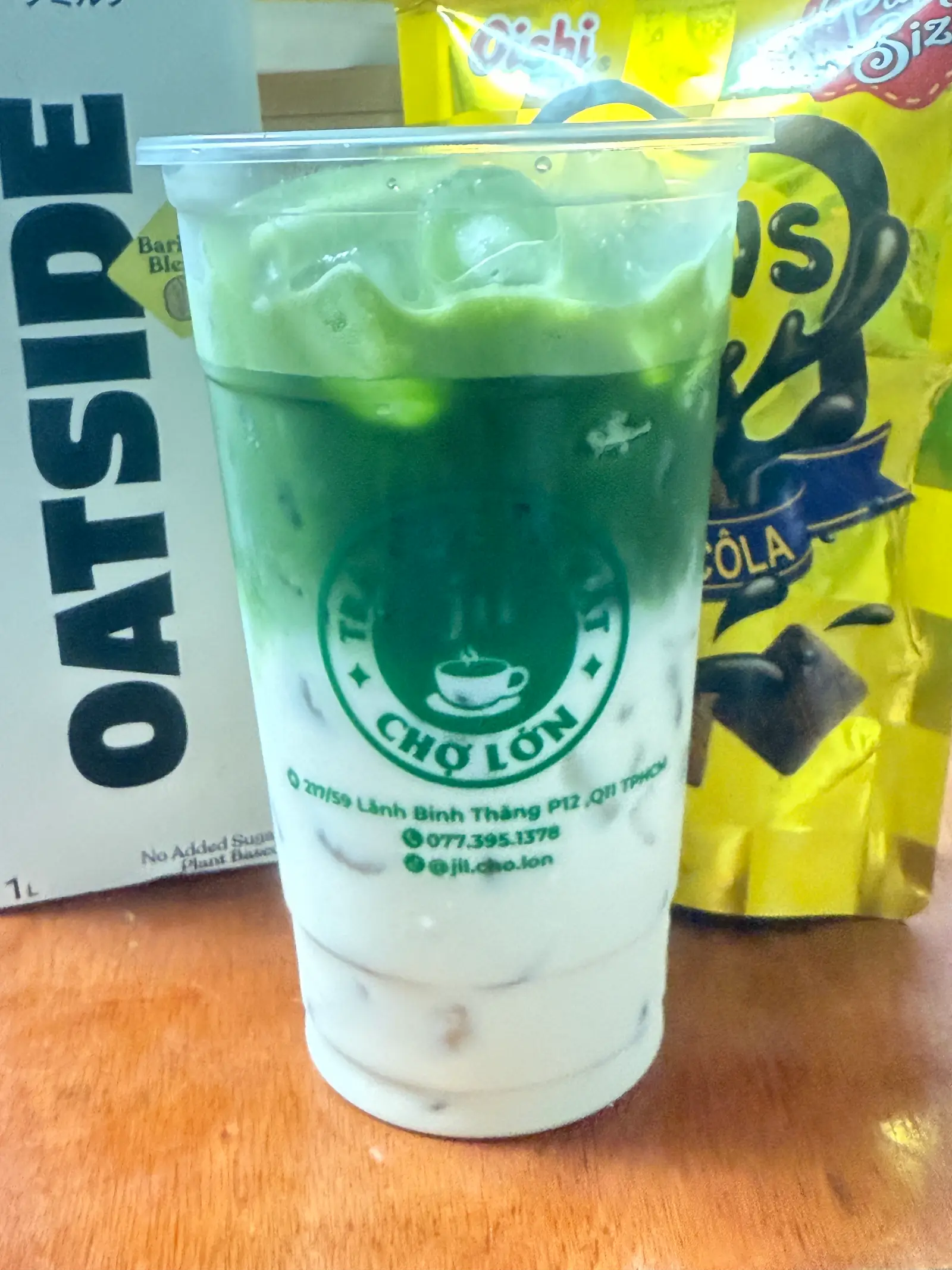 Hình ảnh Matcha Latte Satoen Premium size L