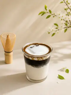 Hình ảnh Houjicha Kem Muối ❤️