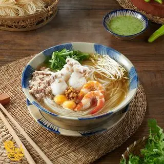 Hình ảnh Hủ Tiếu / Mì Mực + Tôm