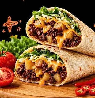 Hình ảnh Tacos bò phô mai - bán chạy