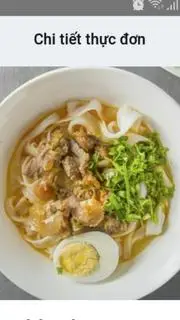 Hình ảnh Mì quảng bò trứng 