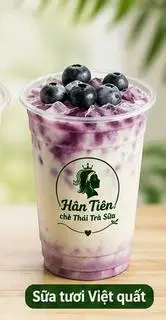 Hình ảnh sữa tươi Việt Quất 