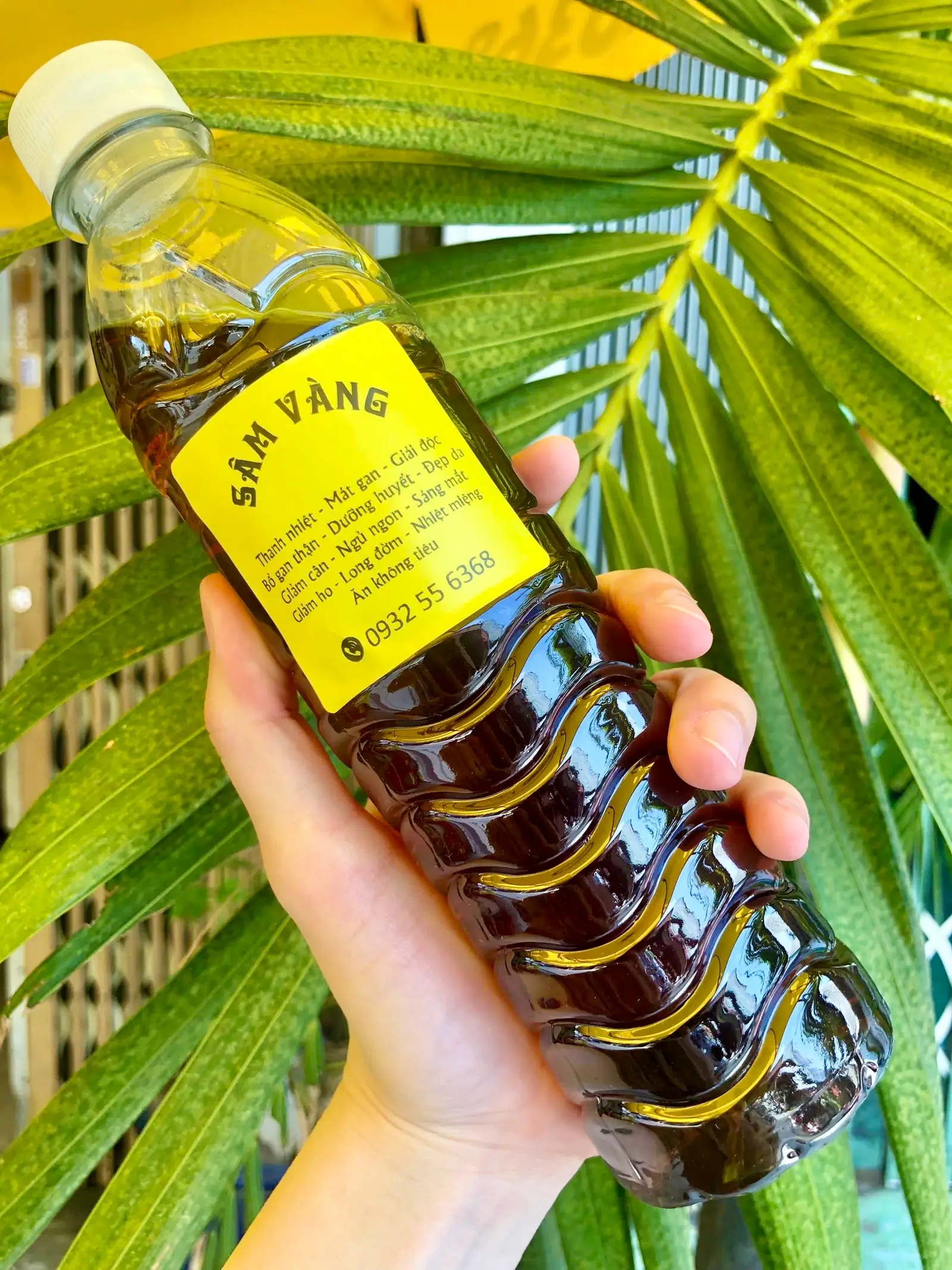 Hình ảnh Chai Sâm Vàng Trường Thọ