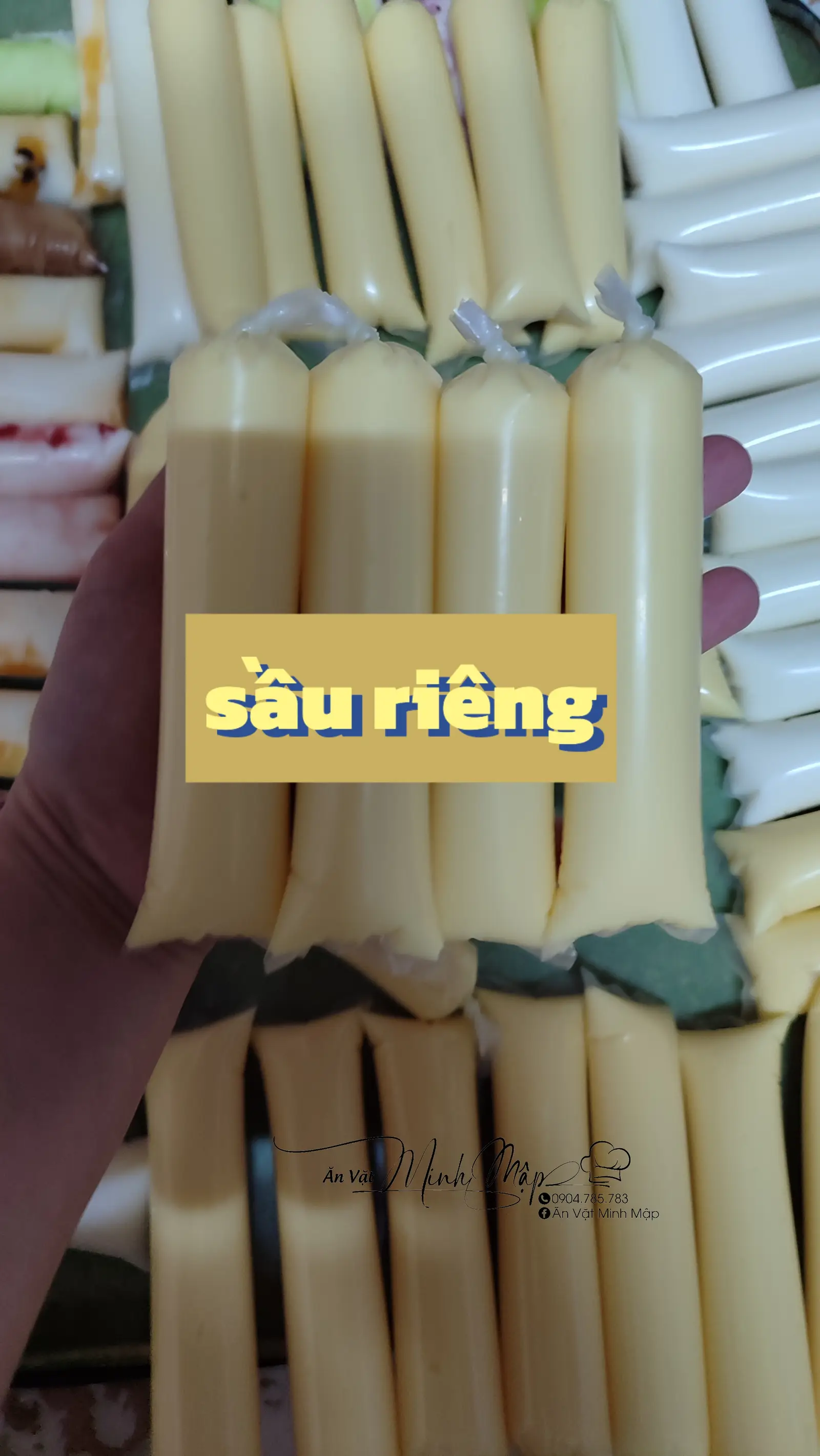 Hình ảnh Combo 10 bịch vị sầu riêng