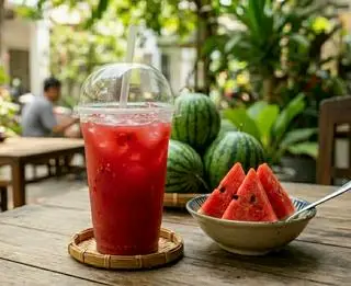Hình ảnh Nước ép dưa hấu
