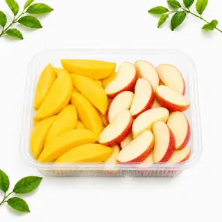 Hình ảnh Xoài  - táo cắt miếng - hộp 300g