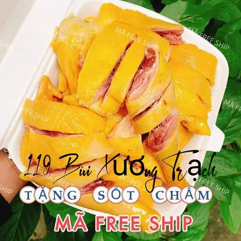 Hình ảnh 1/2 gà ủ muối - tặng sốt chấm