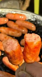 Hình ảnh lạp xưởng nướng đá( chiên)