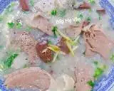Hình ảnh cháo  thịt dải lòng non+dồi