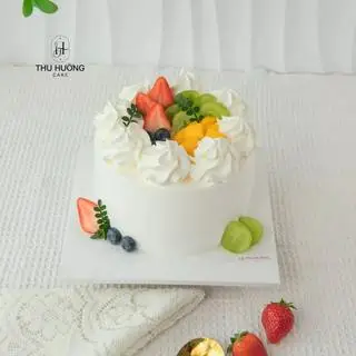 Hình ảnh Bánh sinh nhật hoa quả tươi size 15