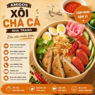 Hình ảnh Xôi chả Cá Nha Trang