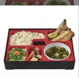 Hình ảnh bento cá saba