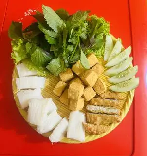 Hình ảnh Bún đậu chả cốm , thịt giò
