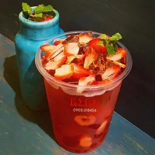 Hình ảnh Trà dâu dịu kha 