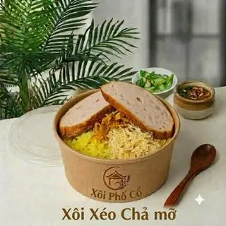 Hình ảnh Xôi Xéo Chả mỡ sạch