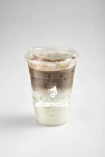 Hình ảnh Houjicha Sữa Half-Half