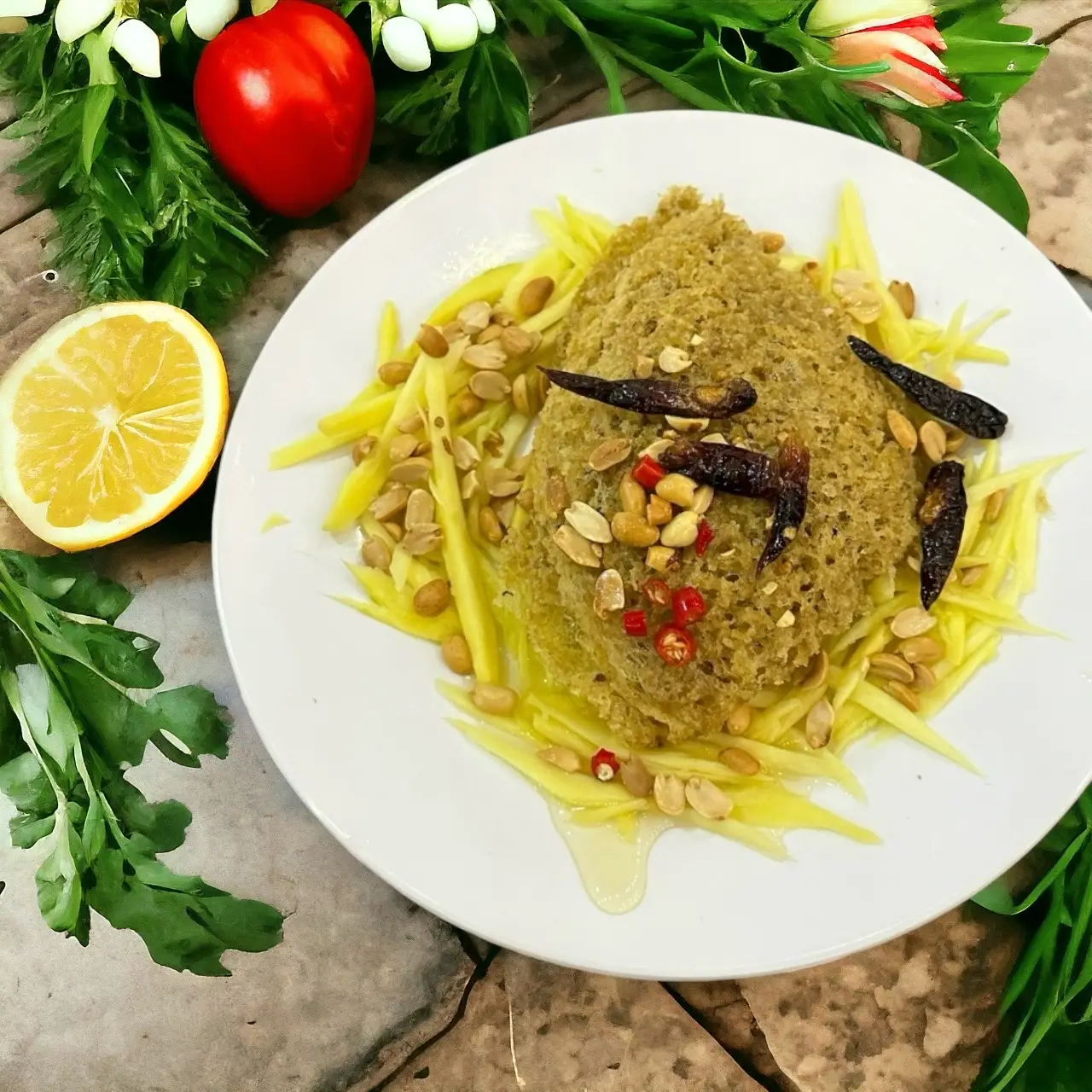Hình ảnh Gỏi xoài cá trê