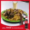 Hình ảnh Cơm rang dưa bò xào lẫn - coca