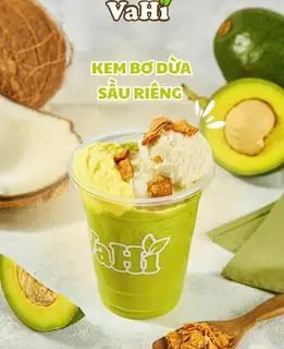 Hình ảnh Kem bơ dừa sầu riêng
