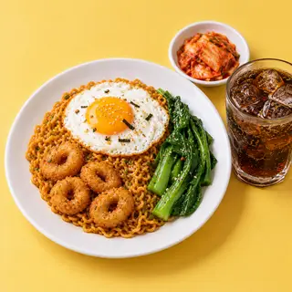 Hình ảnh  Mì Trộn Trứng - Gà Vòng
