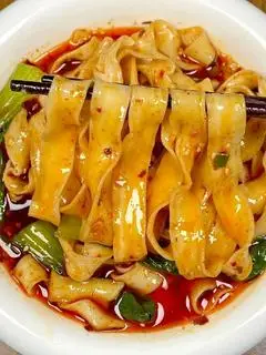 Hình ảnh Mỳ Nước Dao Cắt Sơn Tây Tê Cay không topping