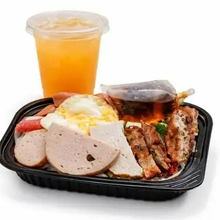 Hình ảnh Bánh ướt thập cẩm tặng nước tự chọn(sâm cúc/sữa đậu nành/trà tắc)
