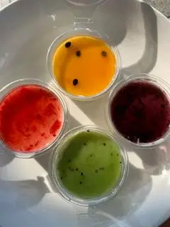 Hình ảnh Panna cotta việt quất