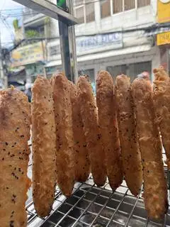 Hình ảnh Chuối chiên mè đen