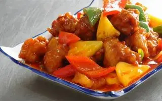 Hình ảnh cơm Sườn Xào Chua ngọt