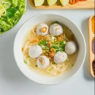 Hình ảnh bún mọc không chả