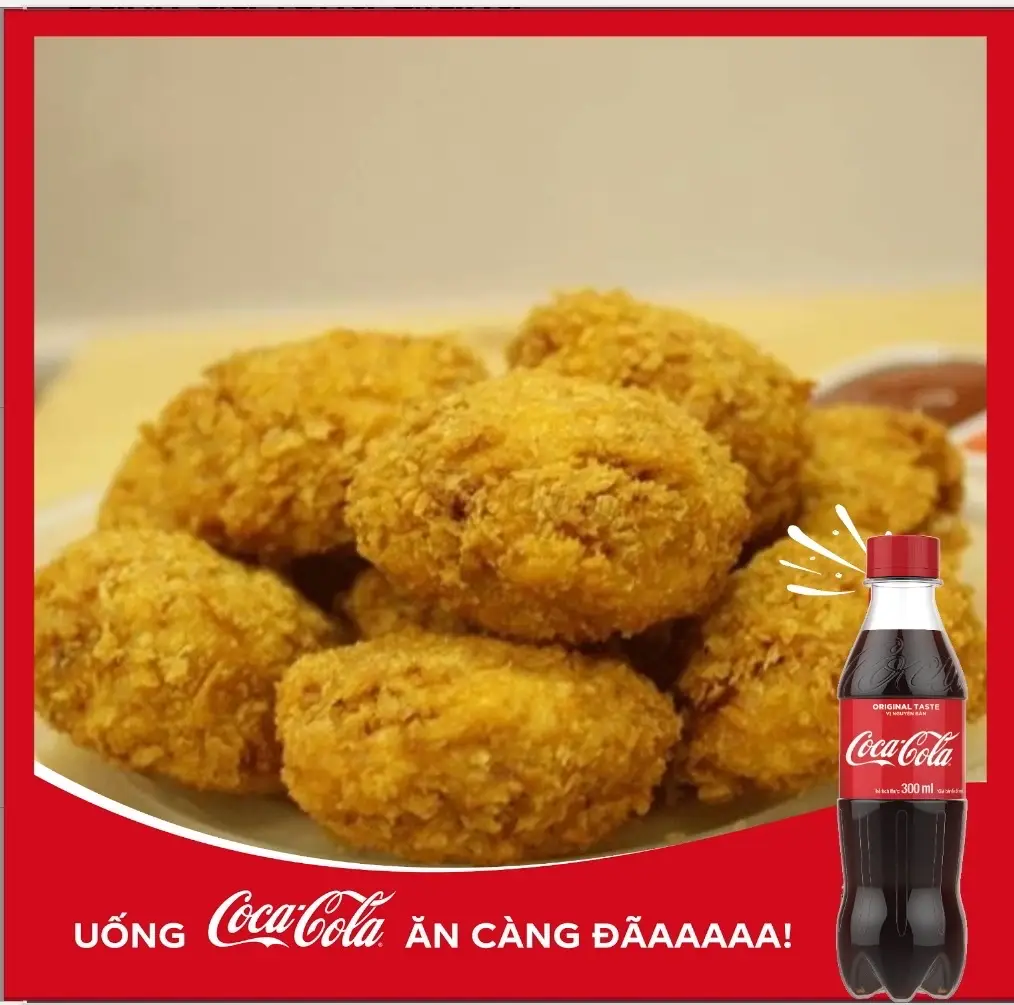 Hình ảnh Combo 10 bánh gà tặng 1 chai spire