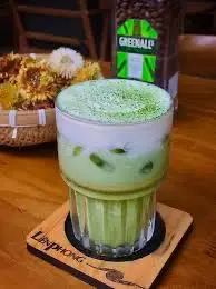 Hình ảnh Matcha latte kem muối