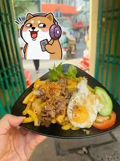 Hình ảnh Nui xào bò