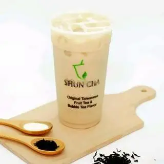 Hình ảnh Trà xanh nhài sữa
