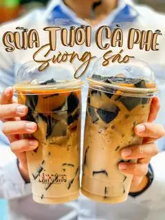 Hình ảnh sữa tươi cafe 