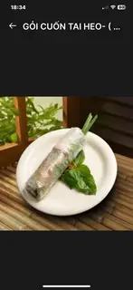 Hình ảnh GỎI CUỐN CHẢ TAI  + THỊT LUỘC - CUỐN Ú NU