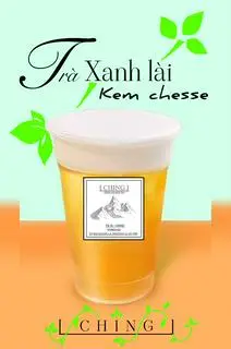 Hình ảnh Trà xanh lài kem
